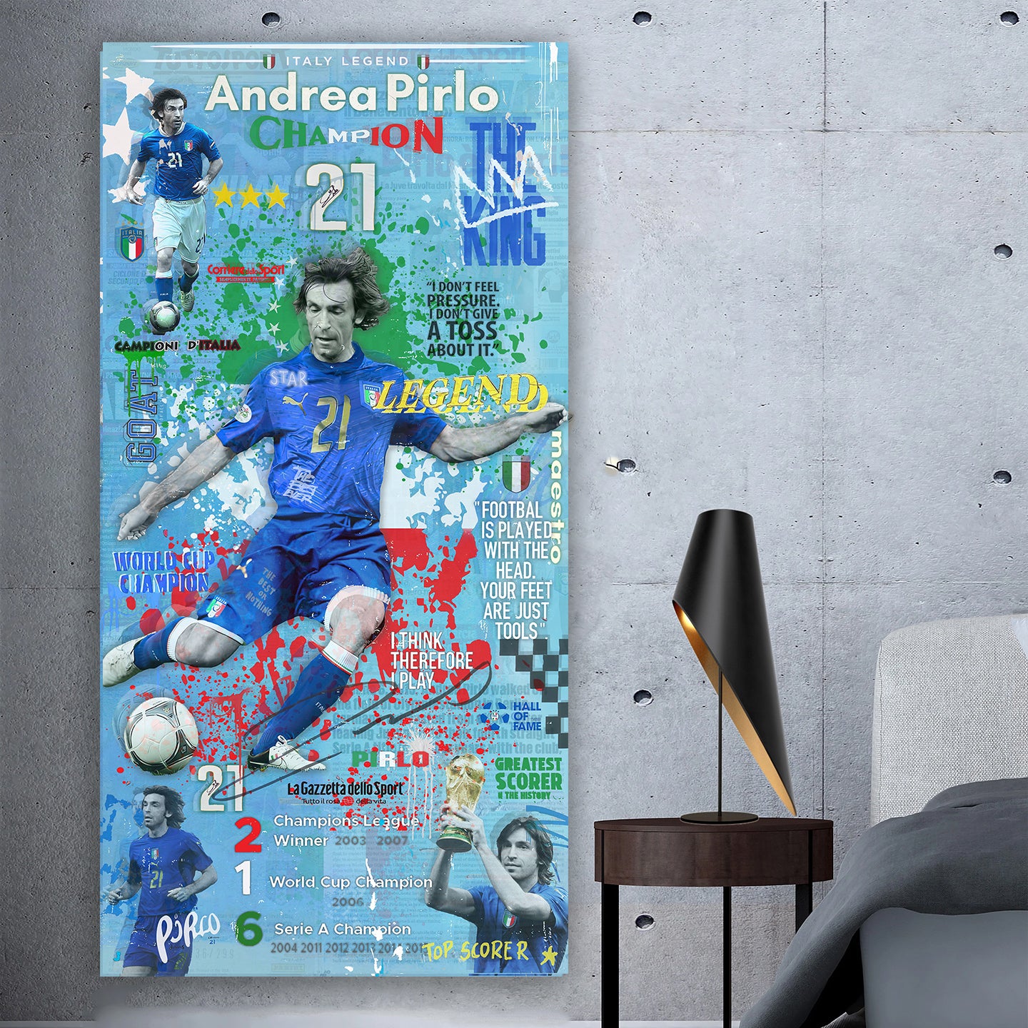 Italys Champion Version Verticale - ANDREA PIRLO E