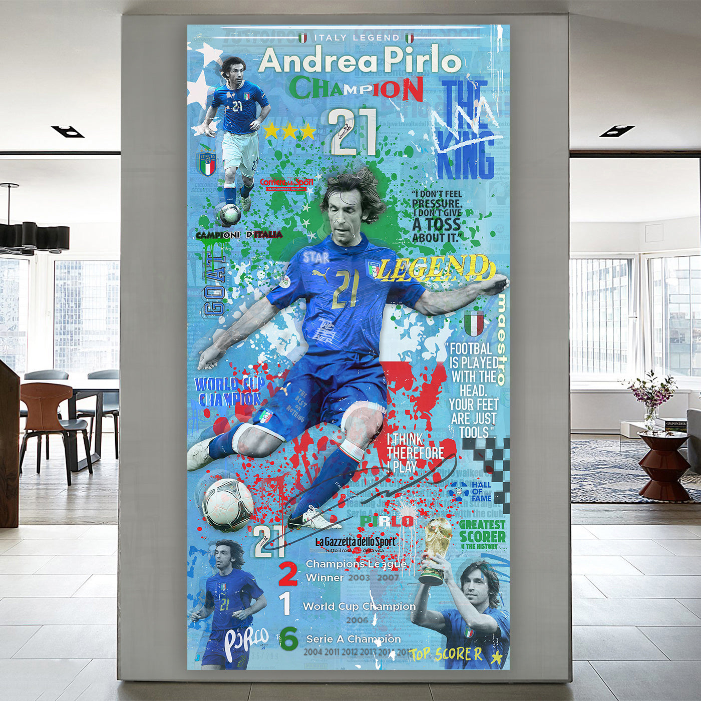 Italys Champion Version Verticale - ANDREA PIRLO F