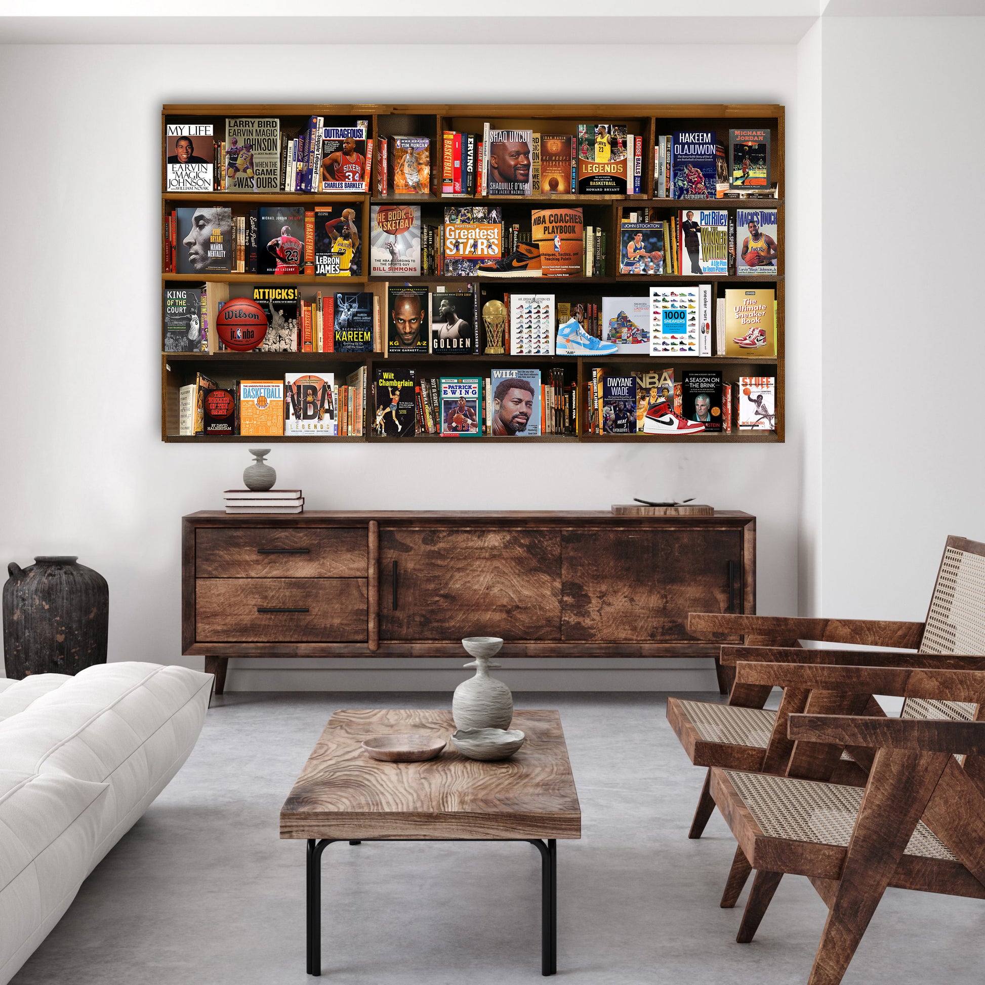Basketball Bookshelf - BASKETBALL BOOKSHELF 2