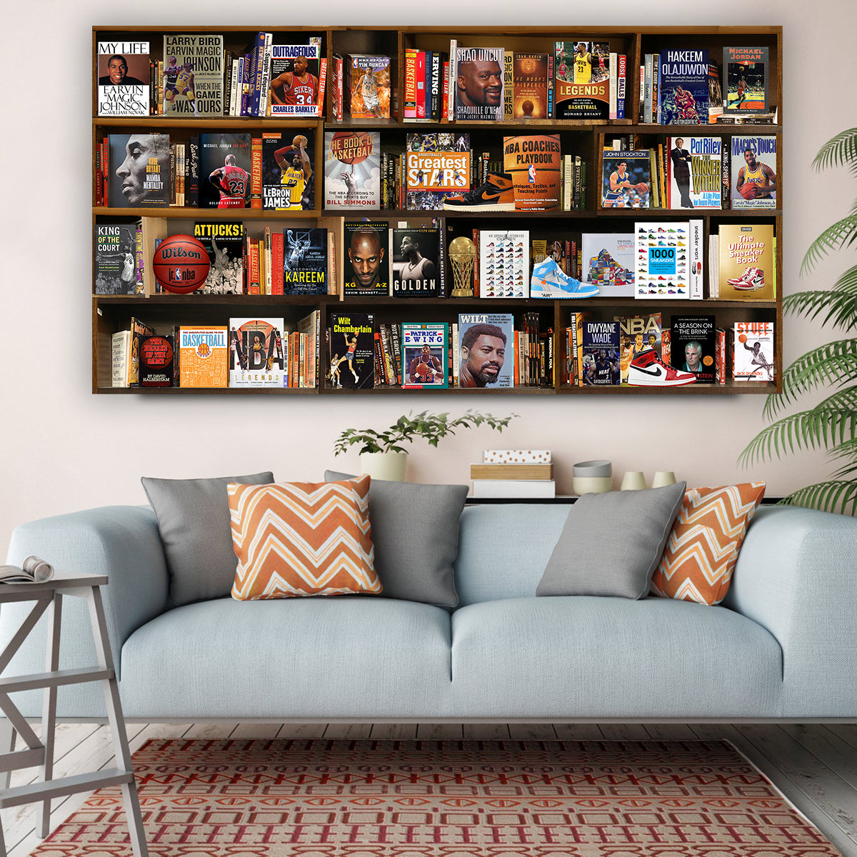Basketball Bookshelf - BASKETBALL BOOKSHELF 3