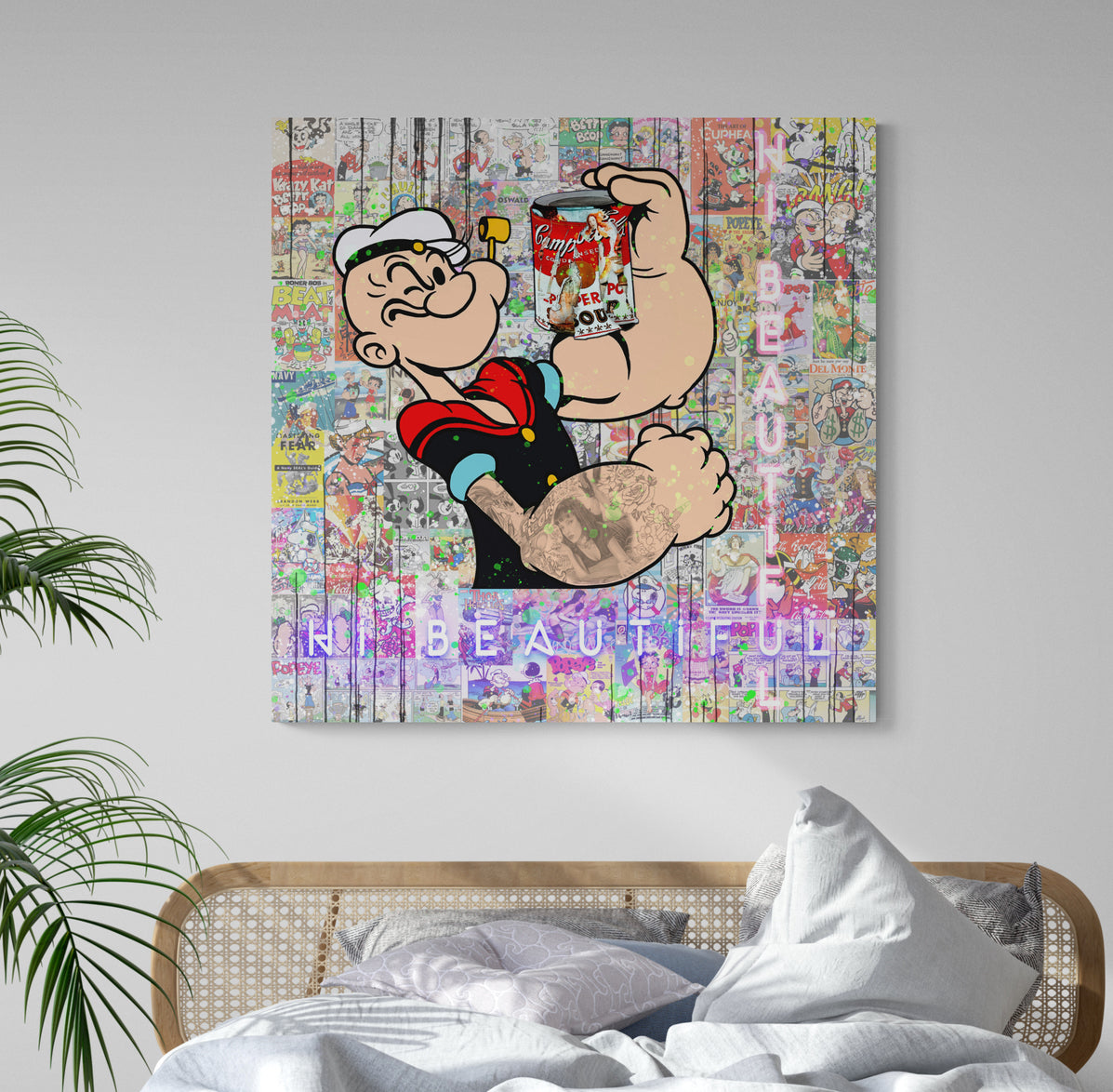 Beautiful Sailor - Cartoon Canvas