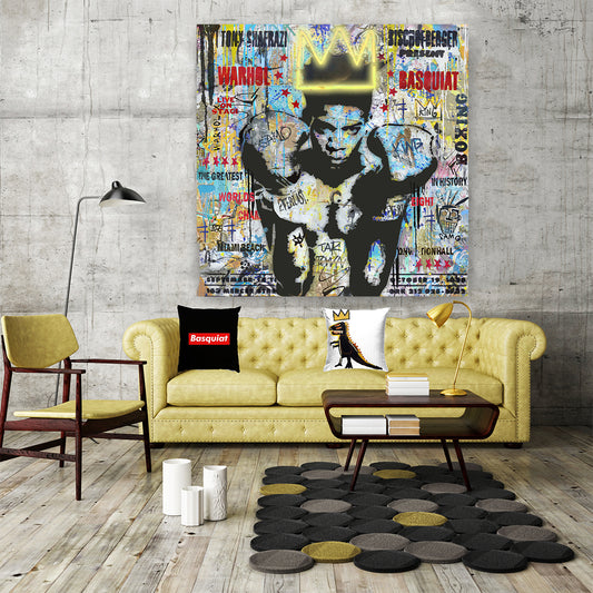 Boxing B - Pop Art Canvas