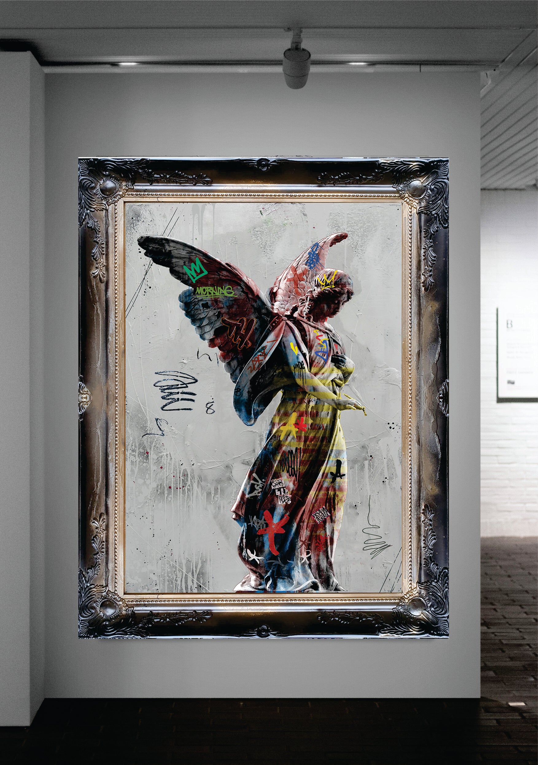 Dark Angel - Pop Art Canvas