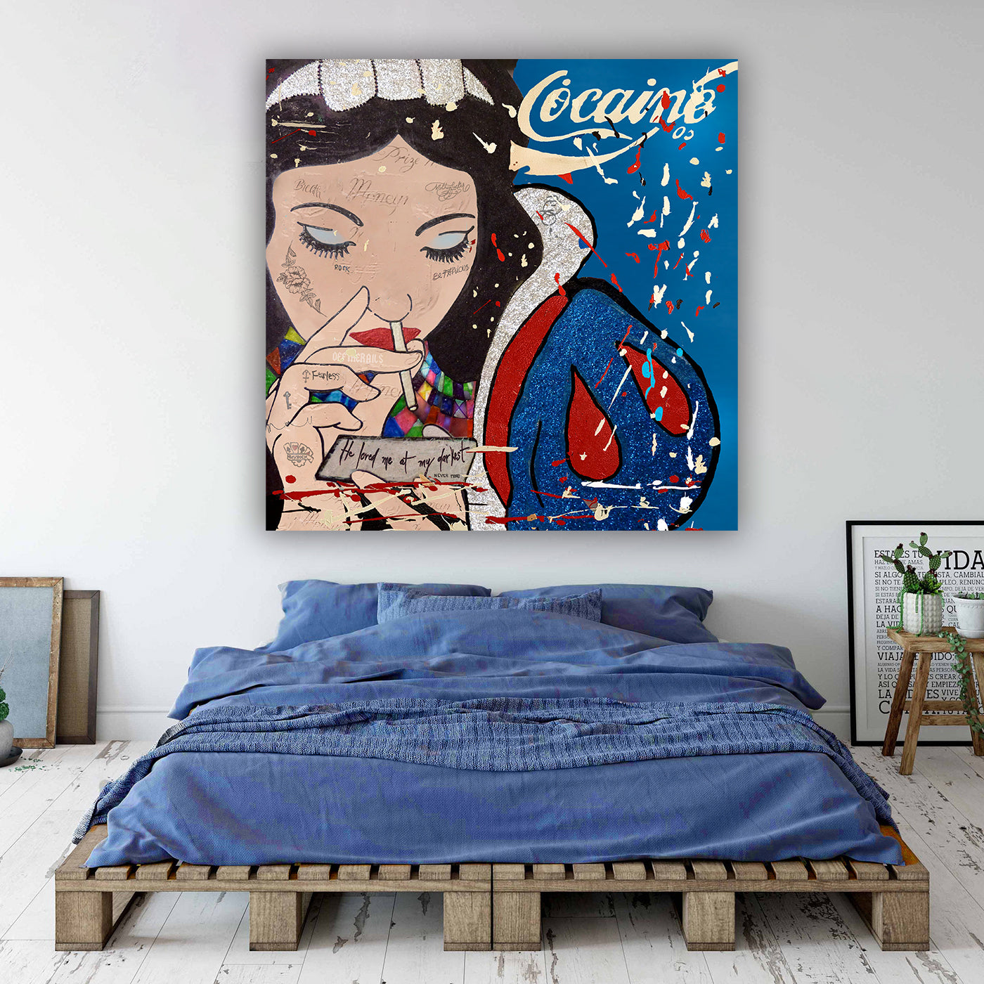 Dark Love - Cartoon Canvas