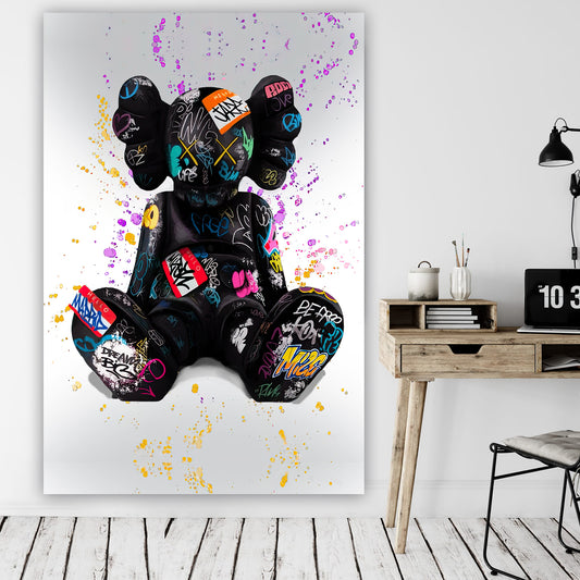 Doll Splash - Pop Art Canvas