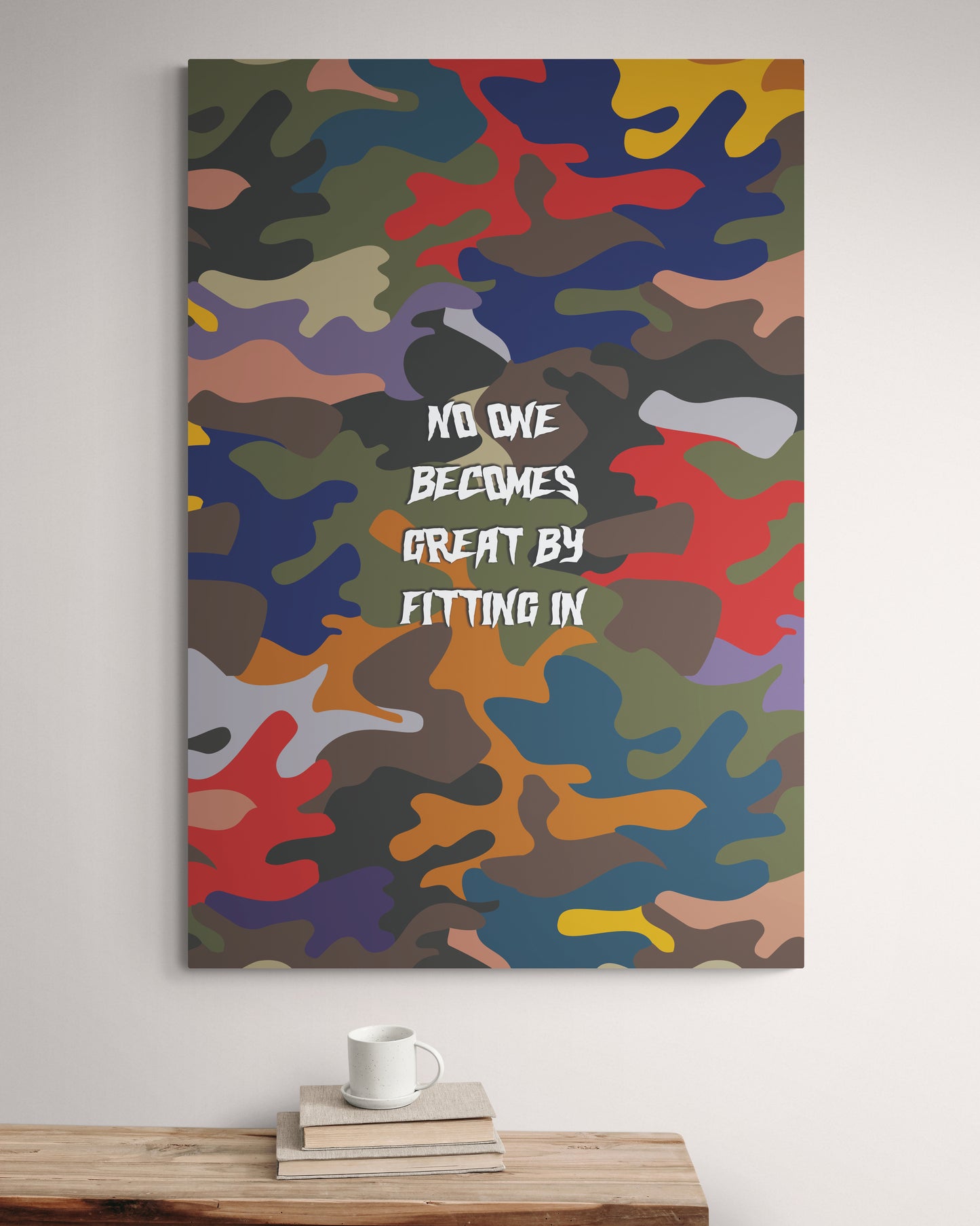 Dont FIT IN - Motivational Canvas