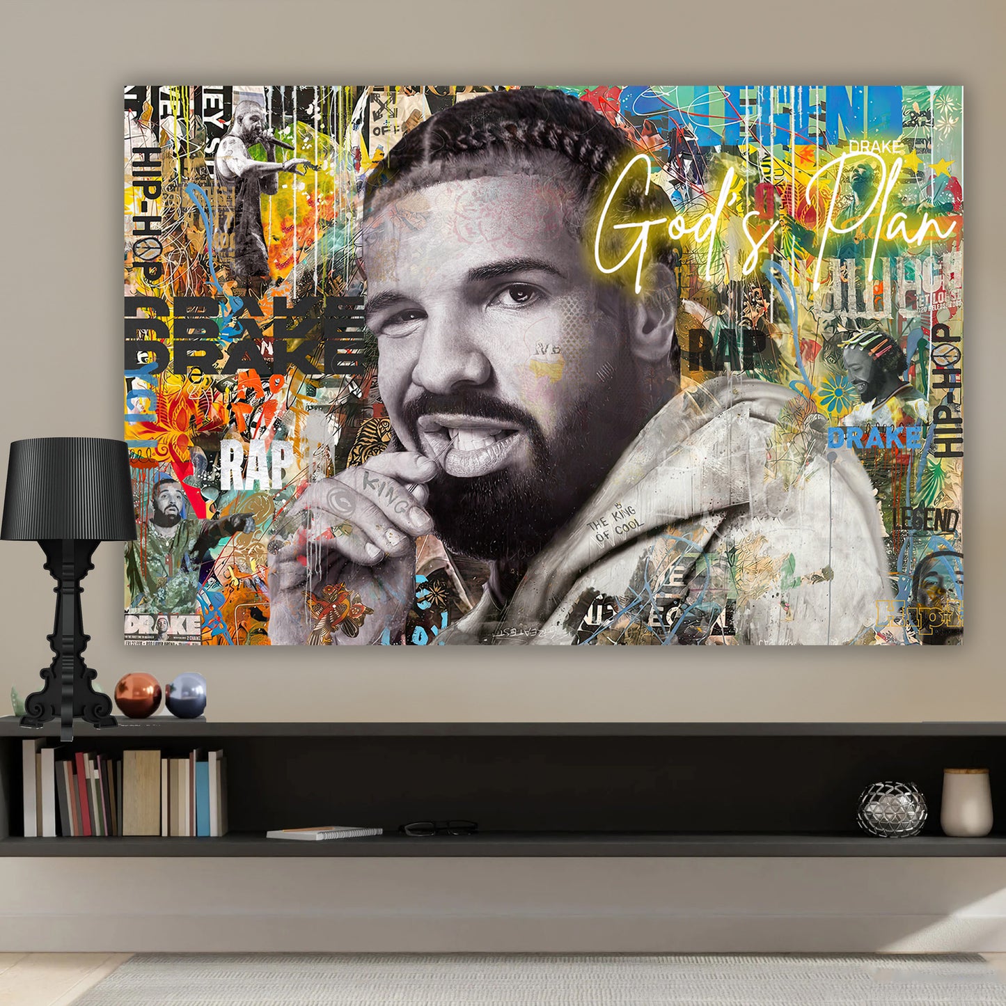 God'S Plan - DRAKE E  MOCKUP 2