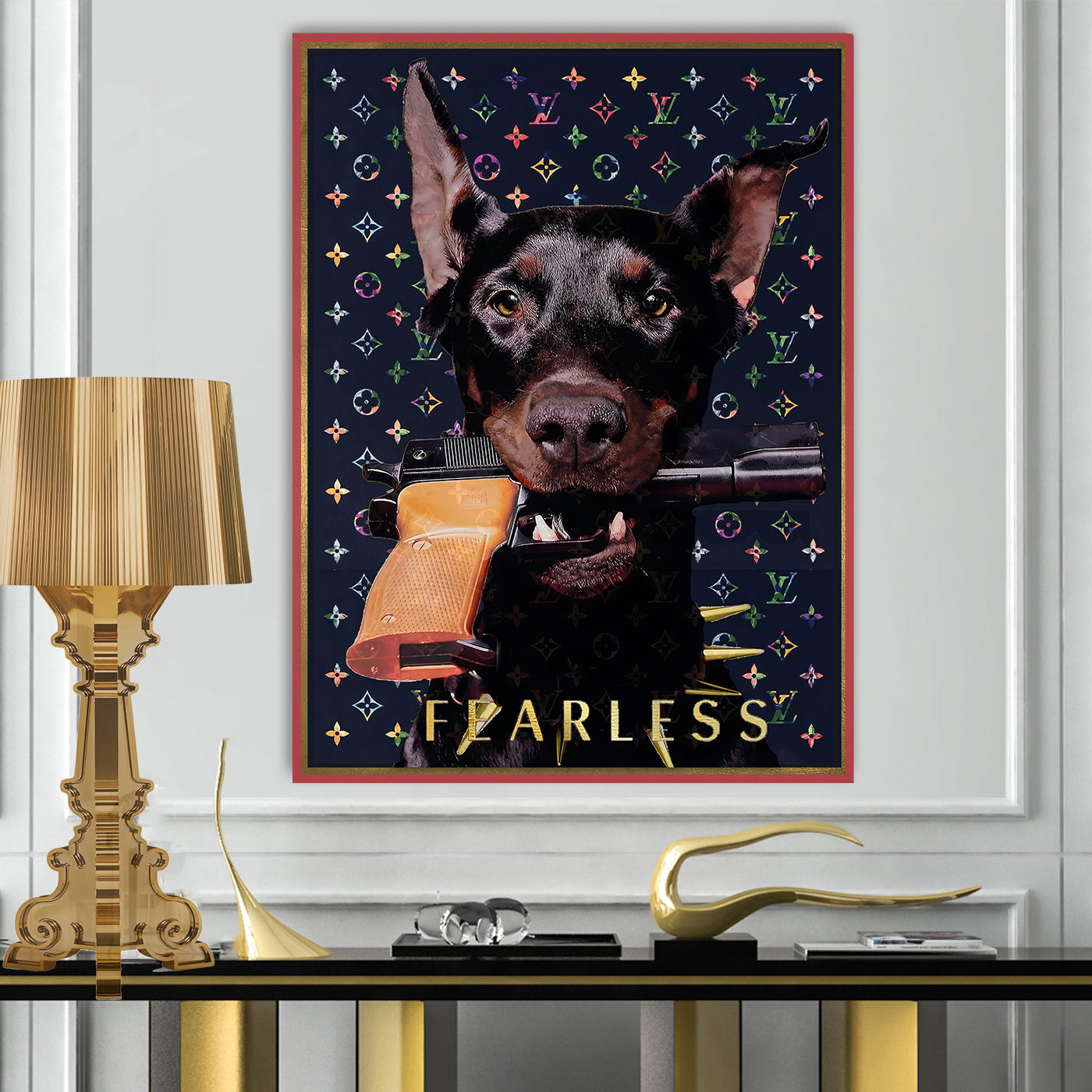 Fearless - Animals Canvas