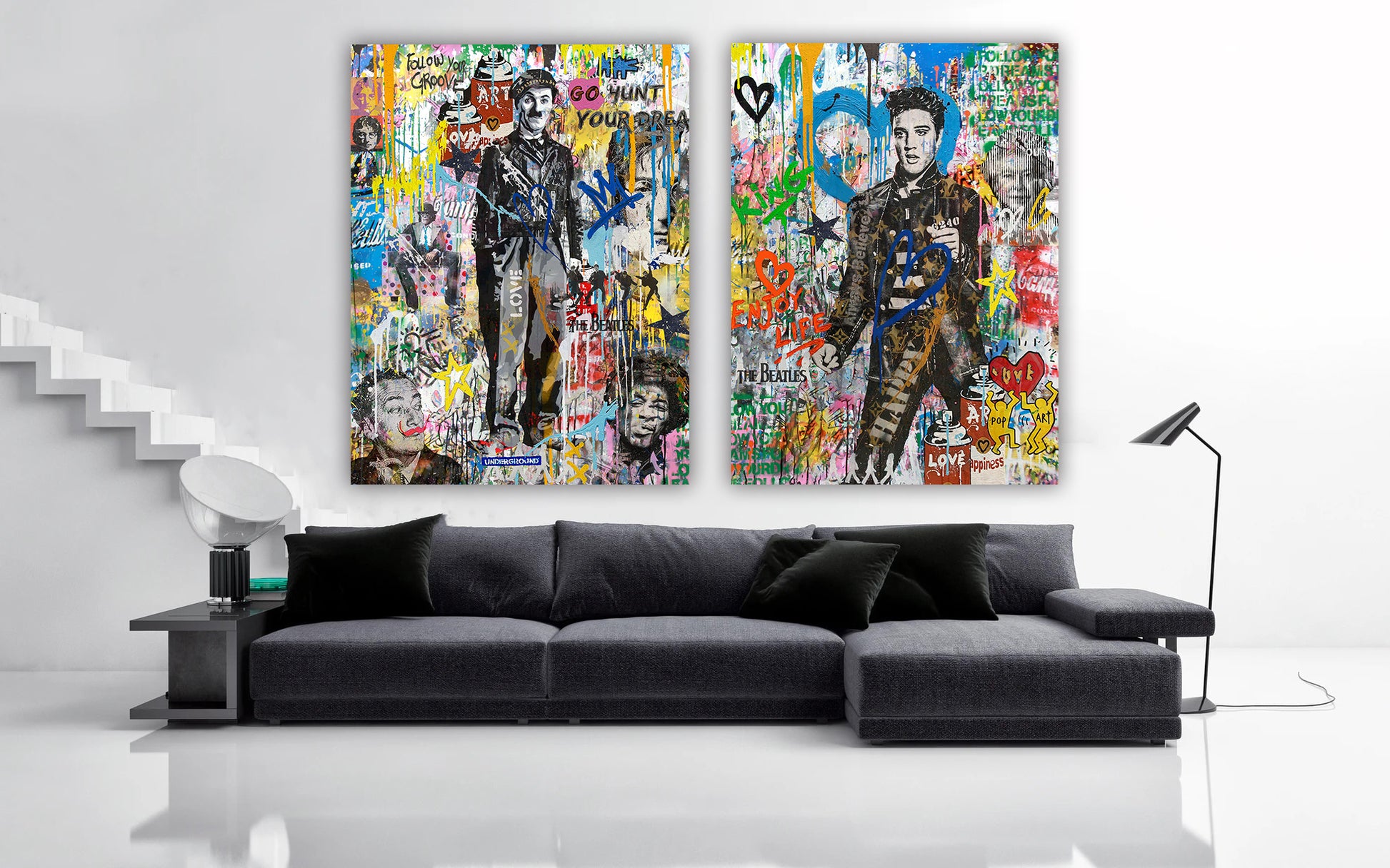 Follow Your Groove - Pop Art Canvas