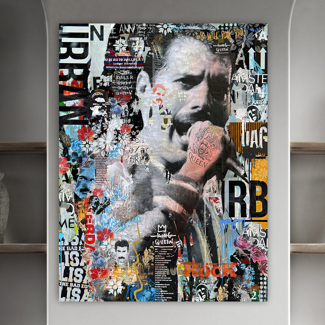 King Queen - Music Artists Canvas