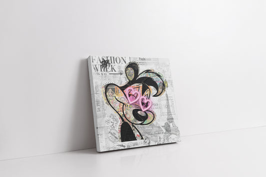 From Paris With Love - Cartoon Canvas
