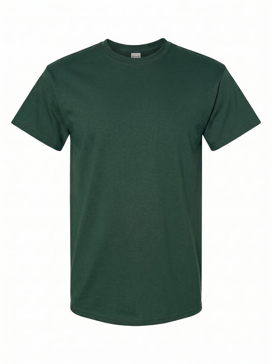 Forest Green Heavy Cotton Tshirt