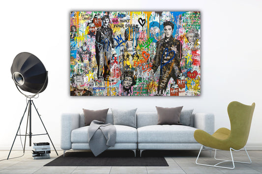 GO Hunt Your Dream - Pop Art Canvas