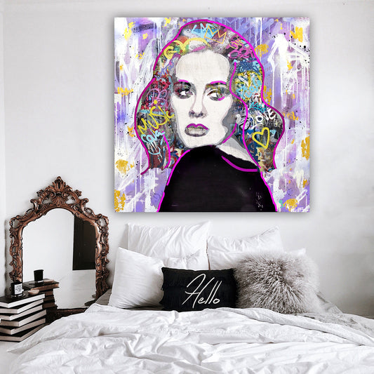 Hello Beautiful - Music Artists Canvas