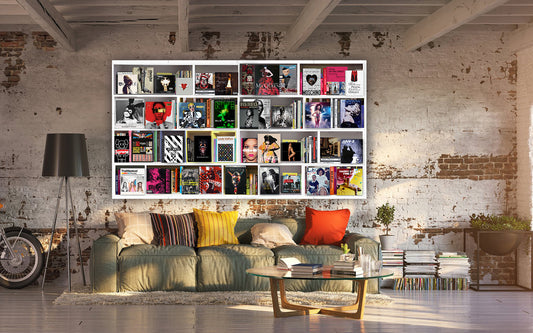HIP HOP Bookshelf Canvas (Panoramic)