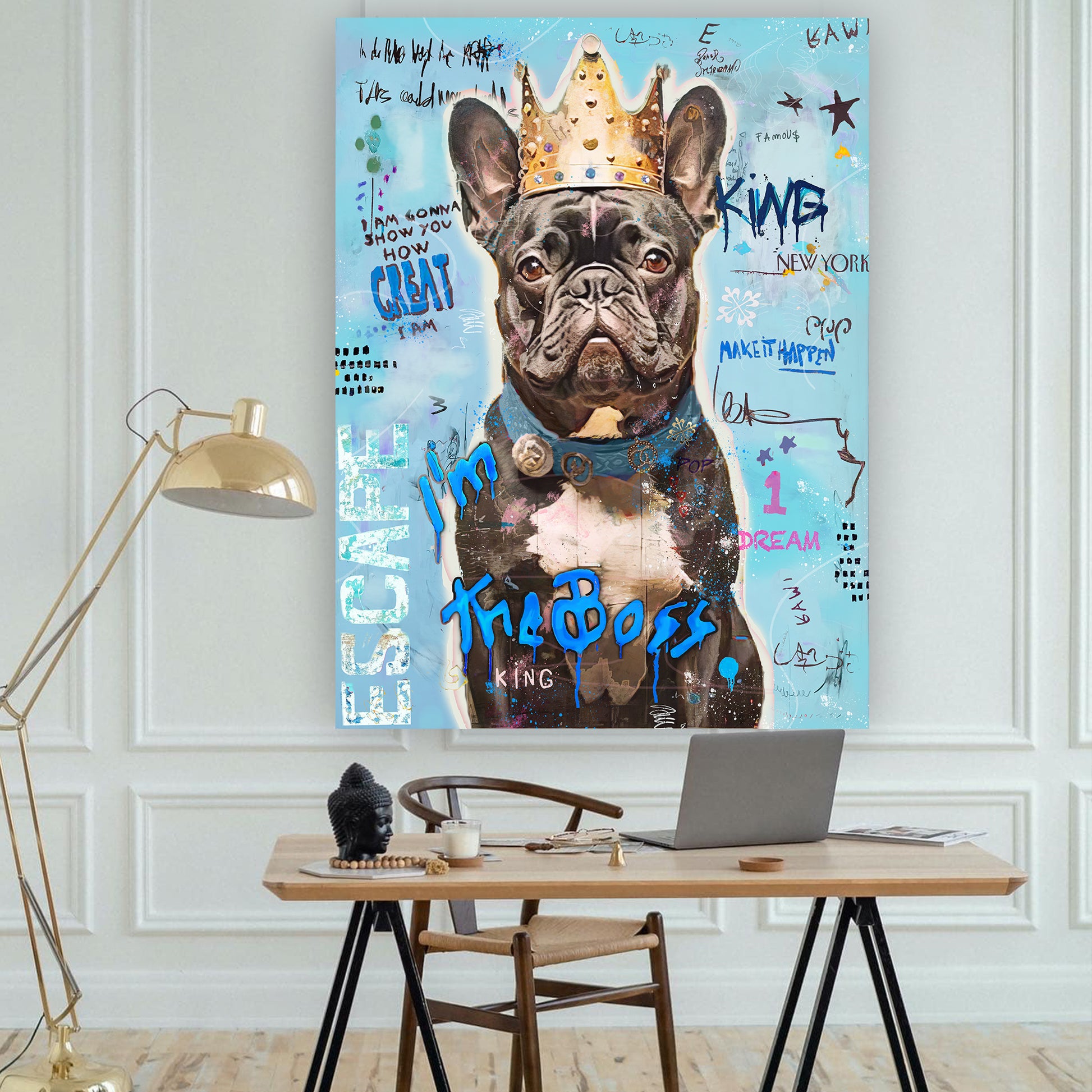 IM THE Boss - Animals Canvas
