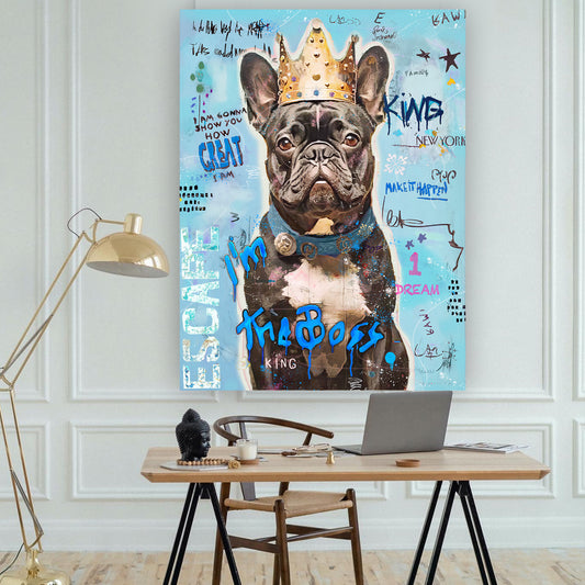 IM THE Boss - Animals Canvas