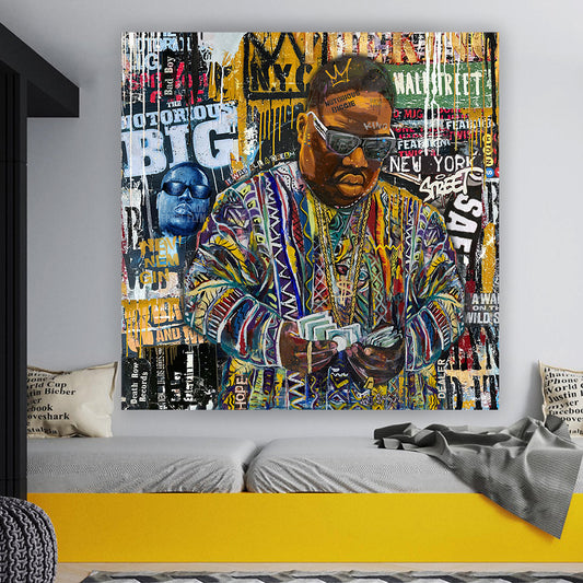 IT WAS ALL A Dream - Music Artists Canvas