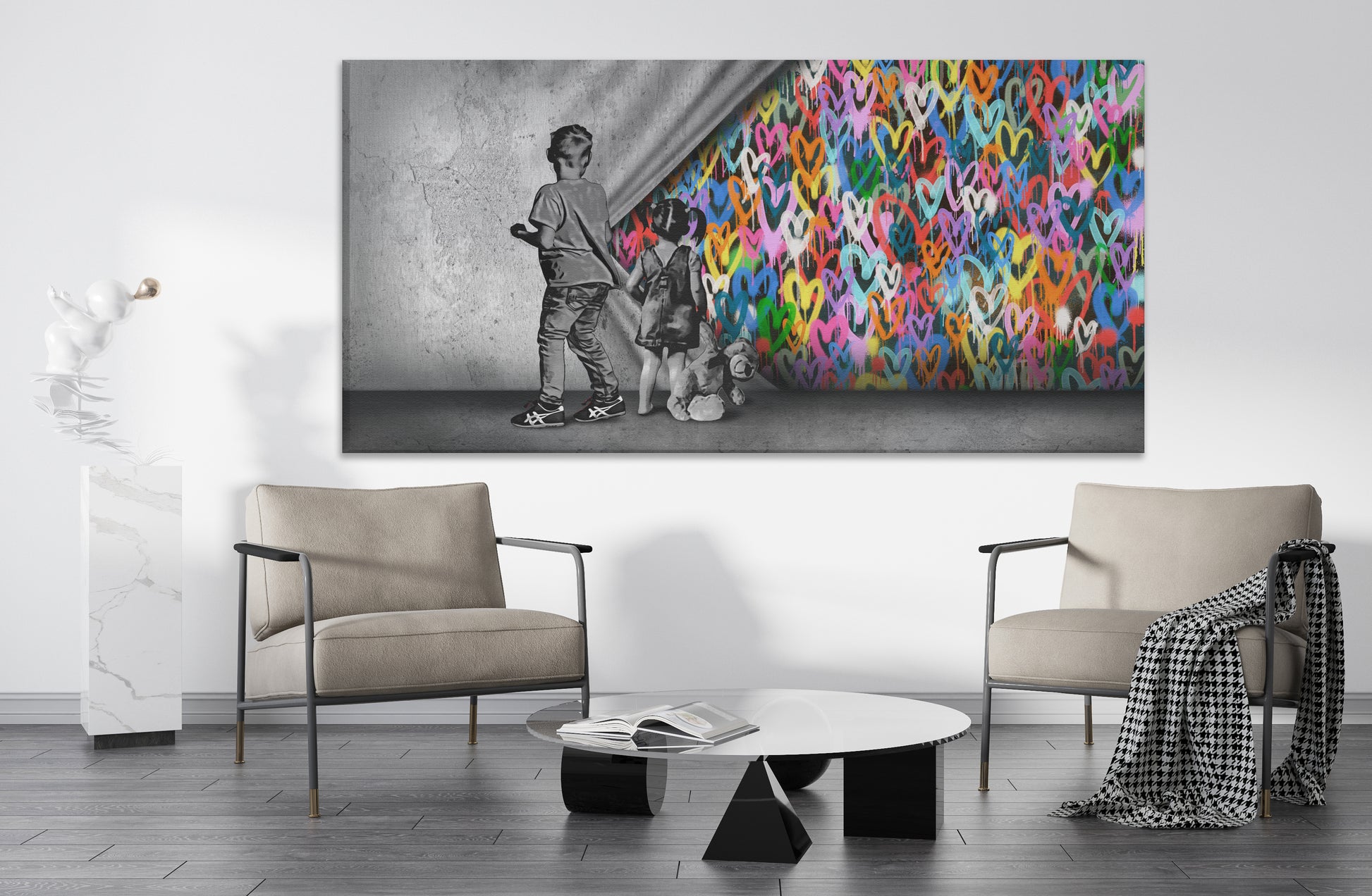 Imagination Kids - Pop Art Canvas (Panoramic)