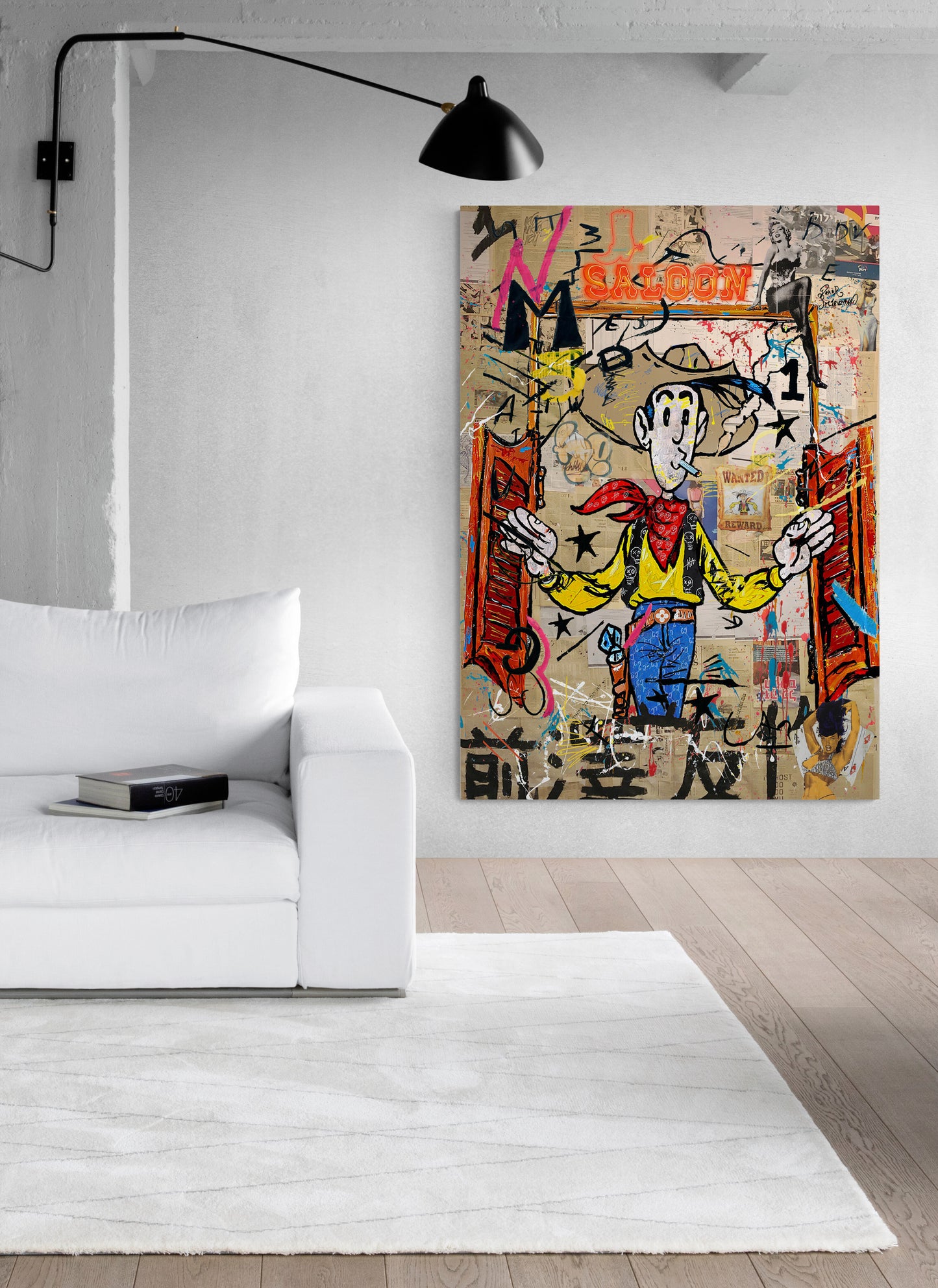 Saloon - Industrial_style_living_room_with_comfy_sofa