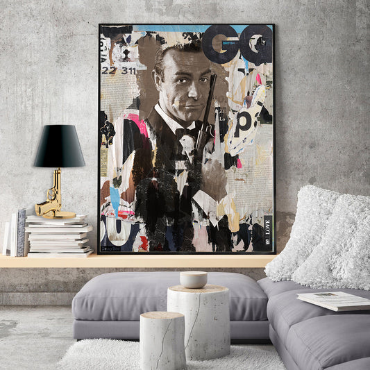 GQ Agent - Movie Stars Canvas