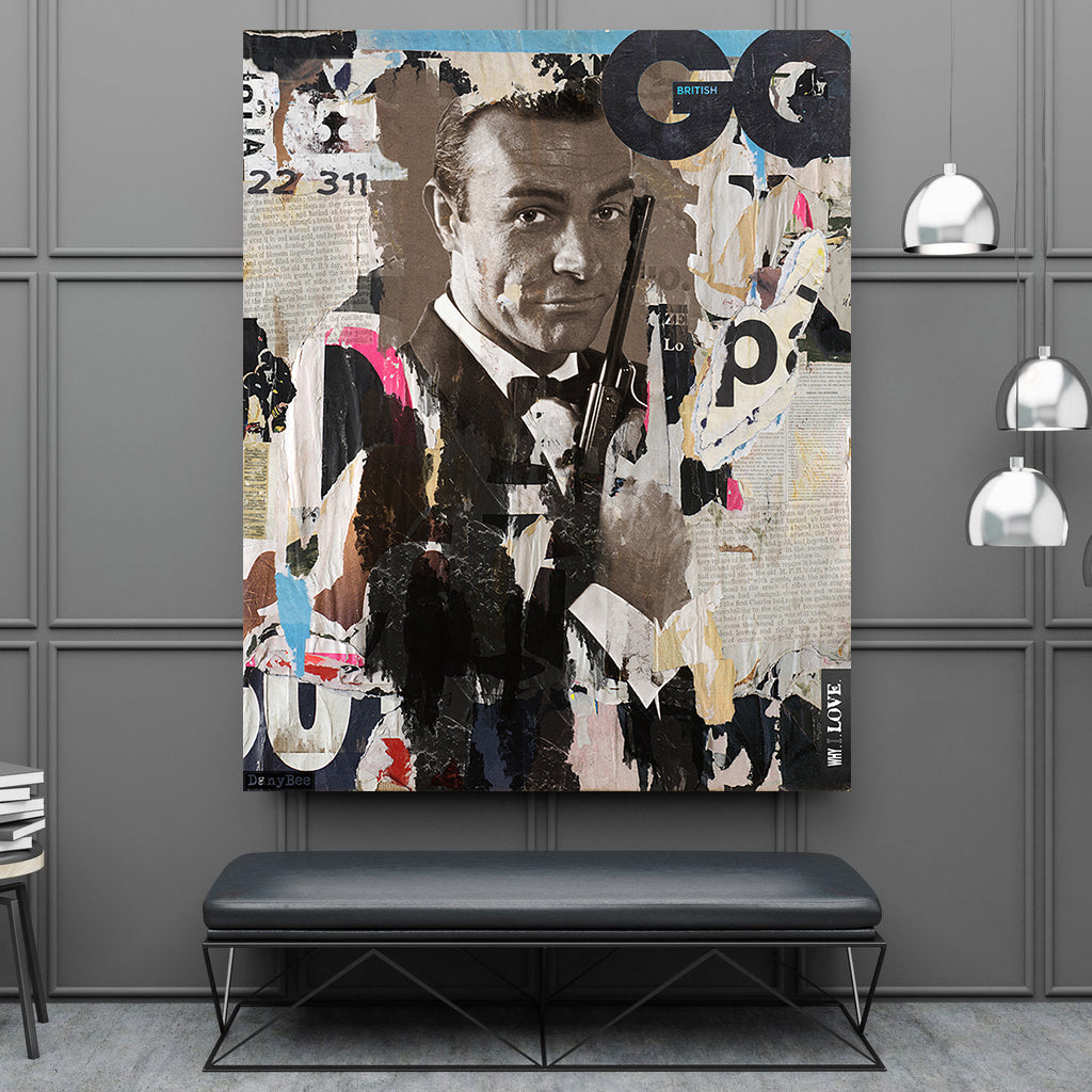 GQ Agent - JAMES BOND OO7 C  MOCKUP 2
