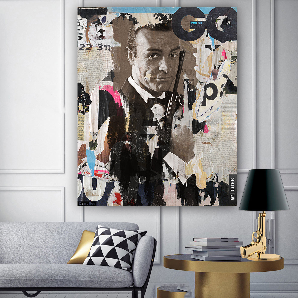 GQ Agent - JAMES BOND OO7 D MOCKUP 3