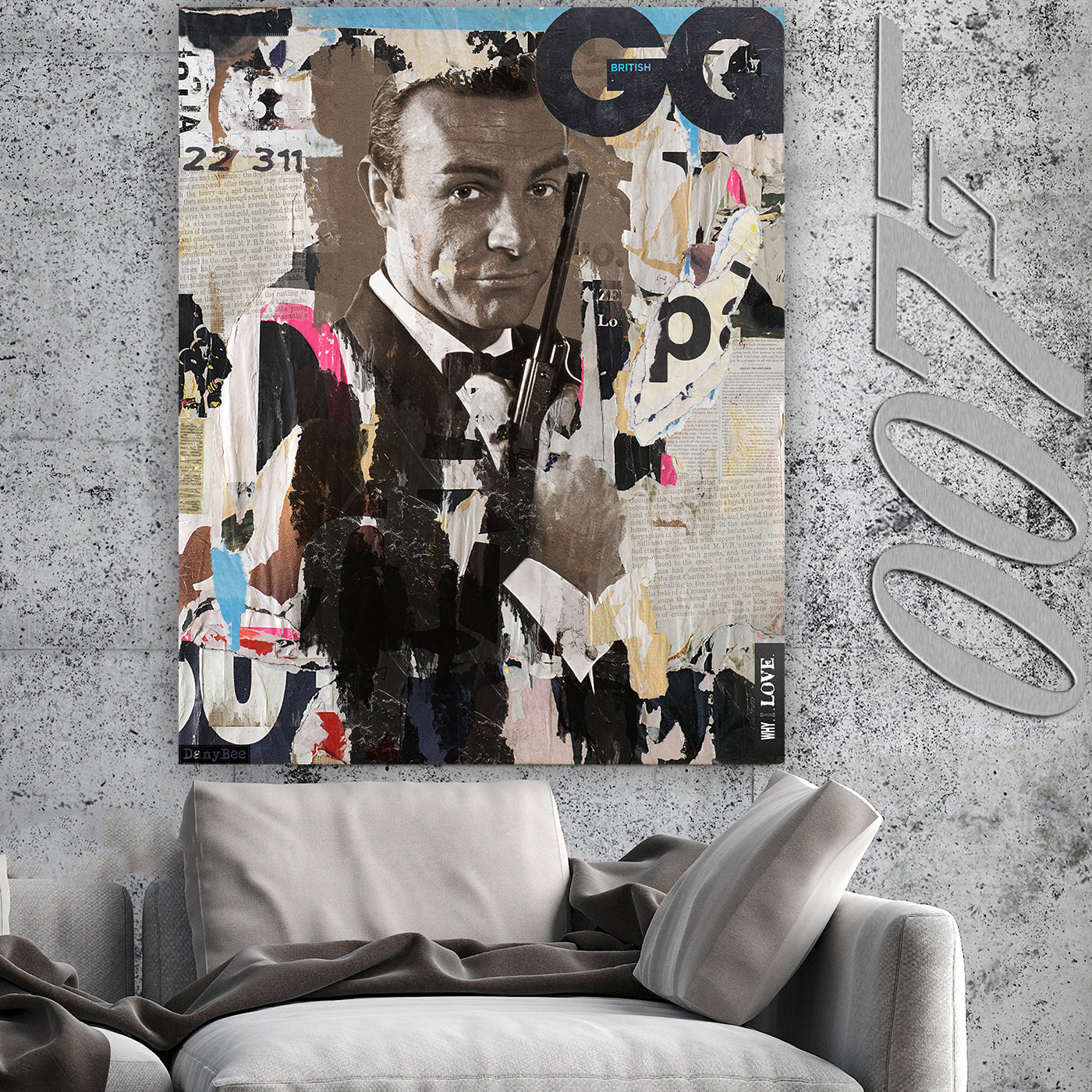 GQ Agent - JAMES BOND OO7 E  MOCKUP 4