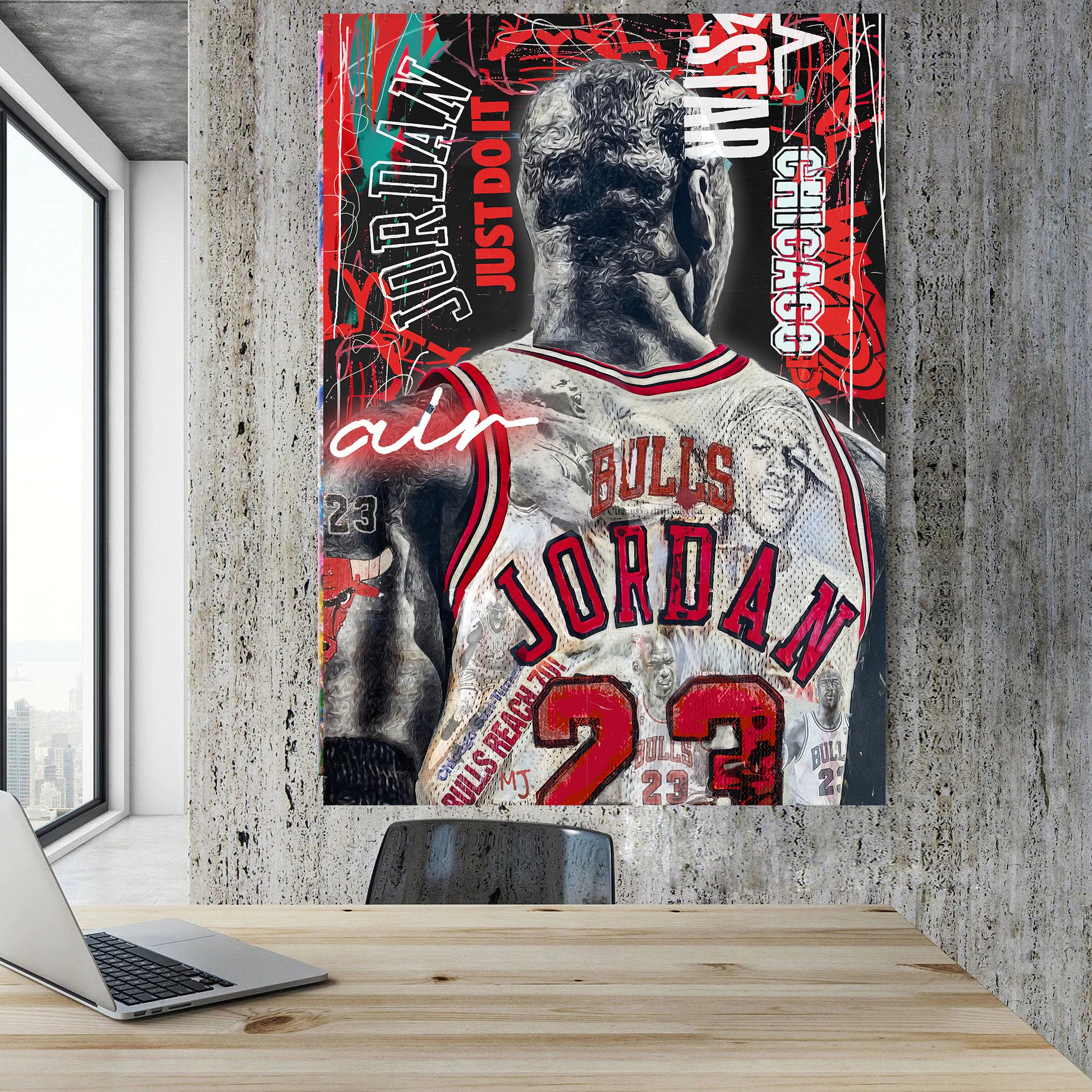 Chicagos Legend - JORDAN F MOCKUP 3