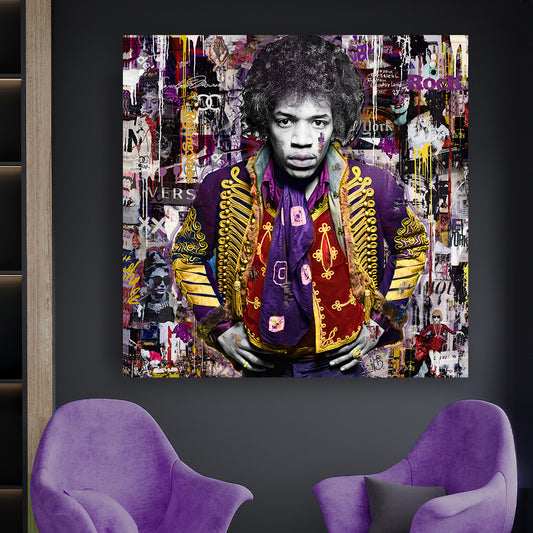 Knowledge Speaks BUT Wisdom Listens - Music Artists Canvas