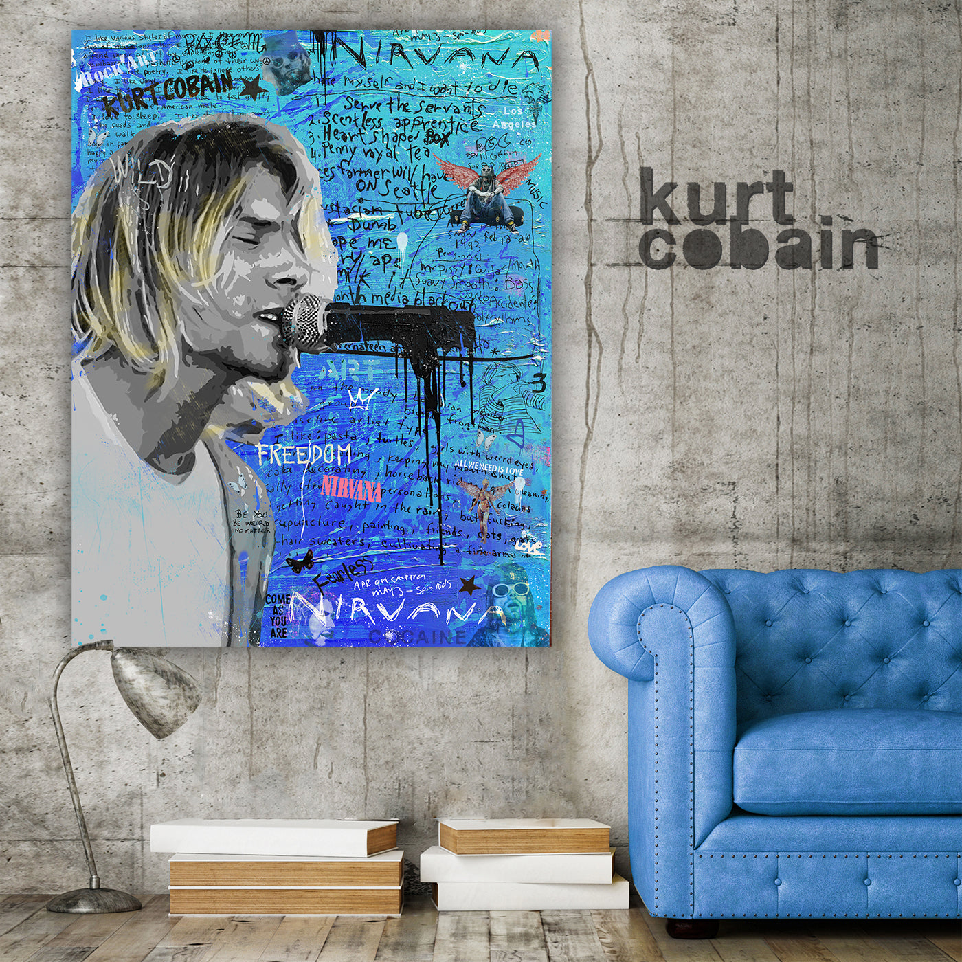 Wanting TO BE Someone Else IS A Waste OF WHO YOU ARE - Music Artists Canvas