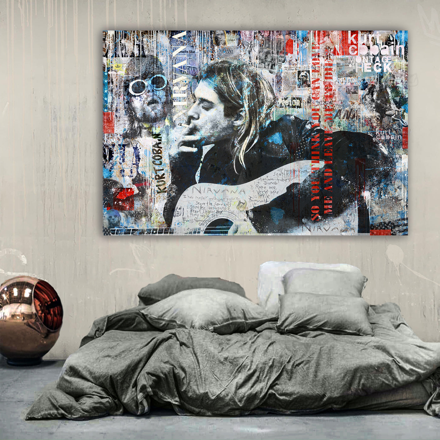 Rockstar - KURT COBAIN E MOCKUP 2