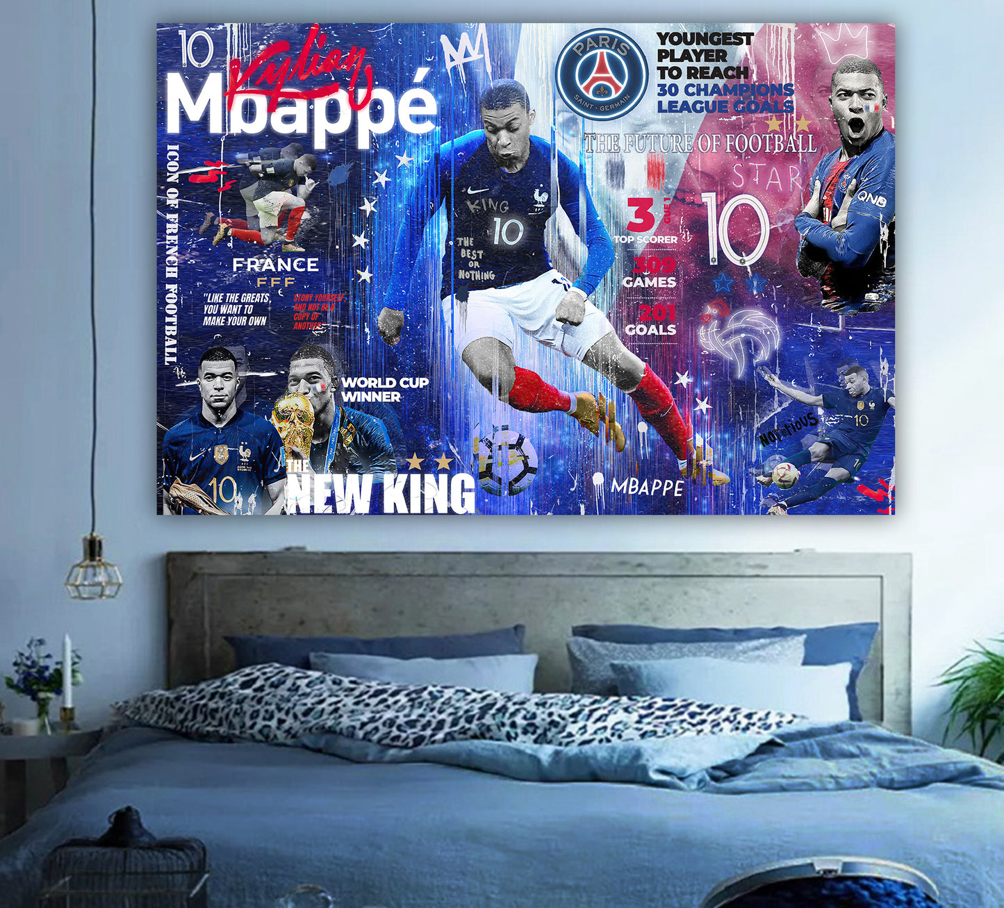 THE NEW King - Athletes Canvas