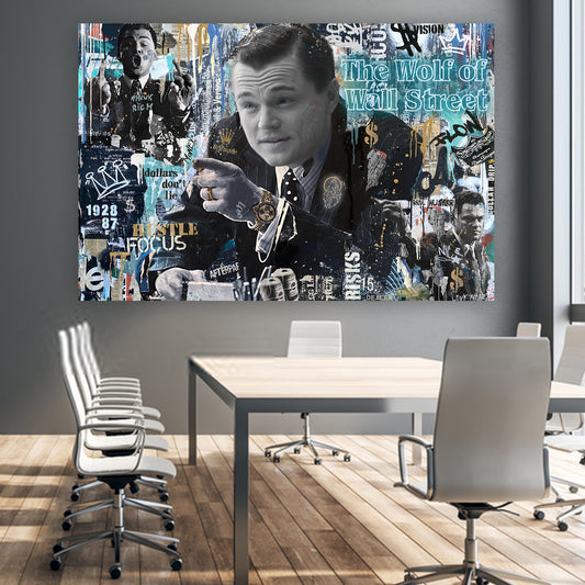 THE Wolf - Movie Stars Canvas