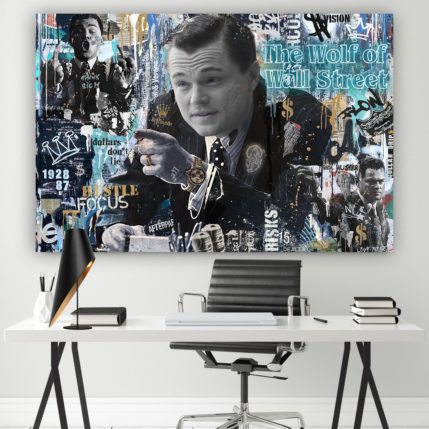 THE Wolf - Movie Stars Canvas
