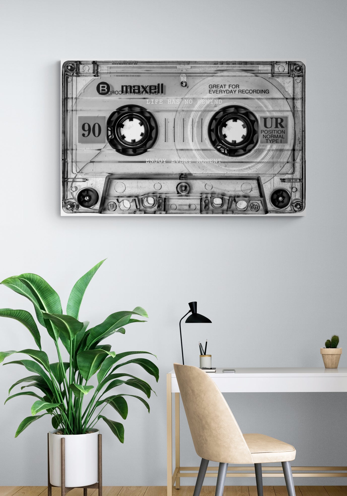 Life HAS NO Rewind - Motivational Canvas