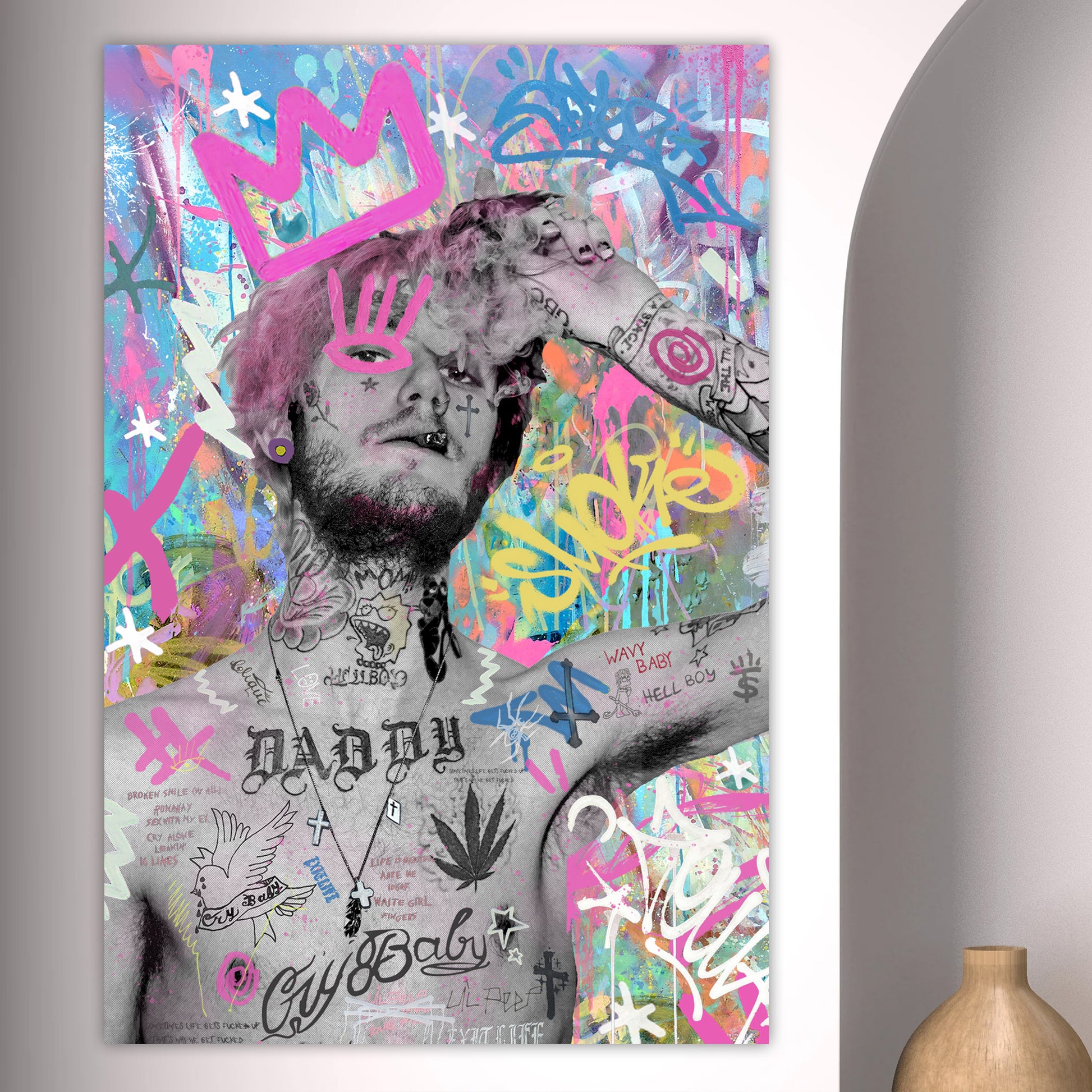I Dont Feel Much Pain - Music Artists Canvas