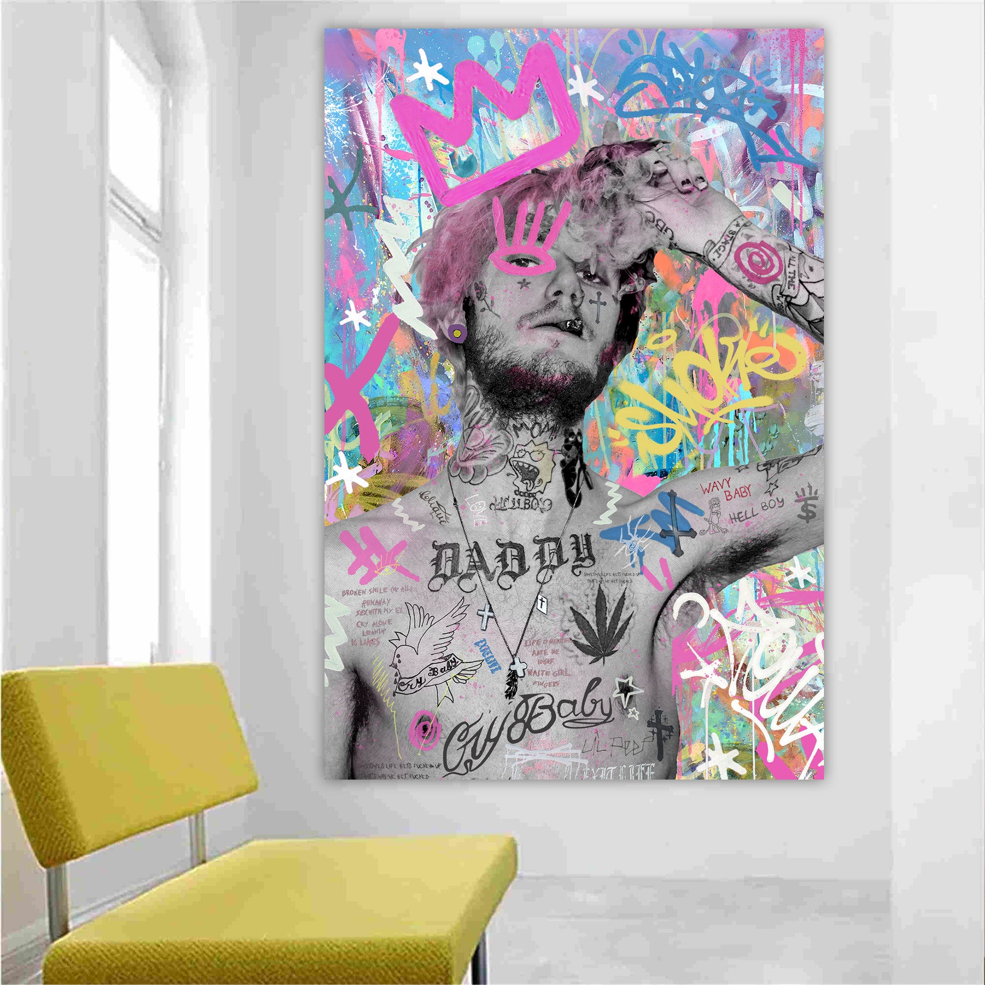 I Dont Feel Much Pain - LIL PEEP 5    MOCKUP 4