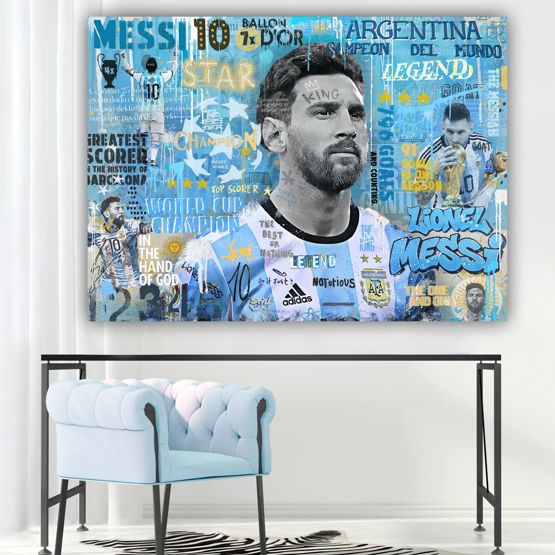 Argentina'S Legend - LIONEL MESSI R  MOCKUP 5