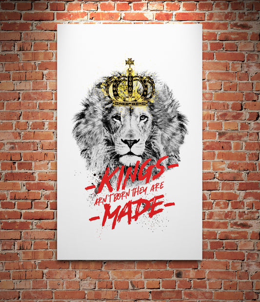 Lion X Kings - Motivational Canvas