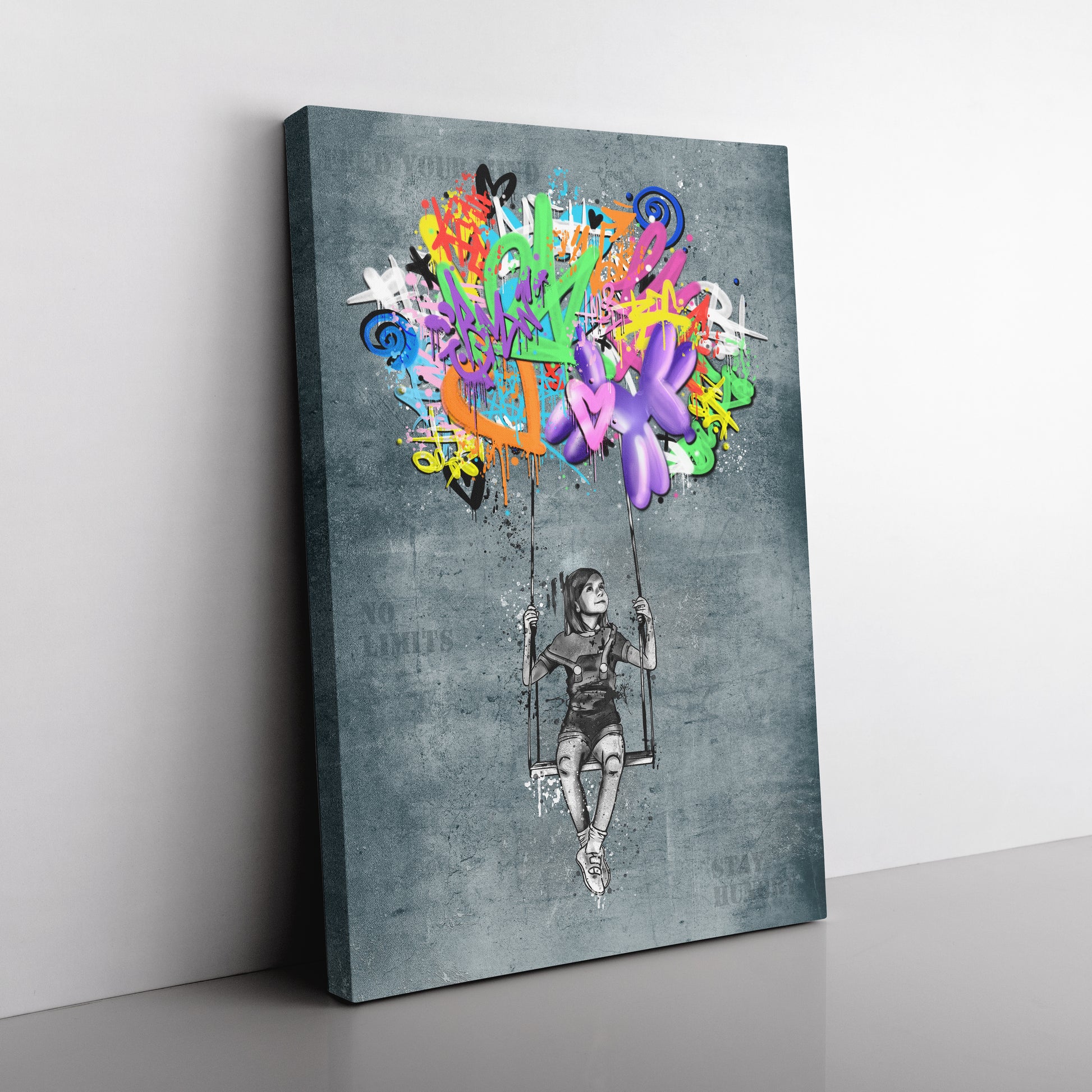 Little Girls Dream - Pop Art Canvas