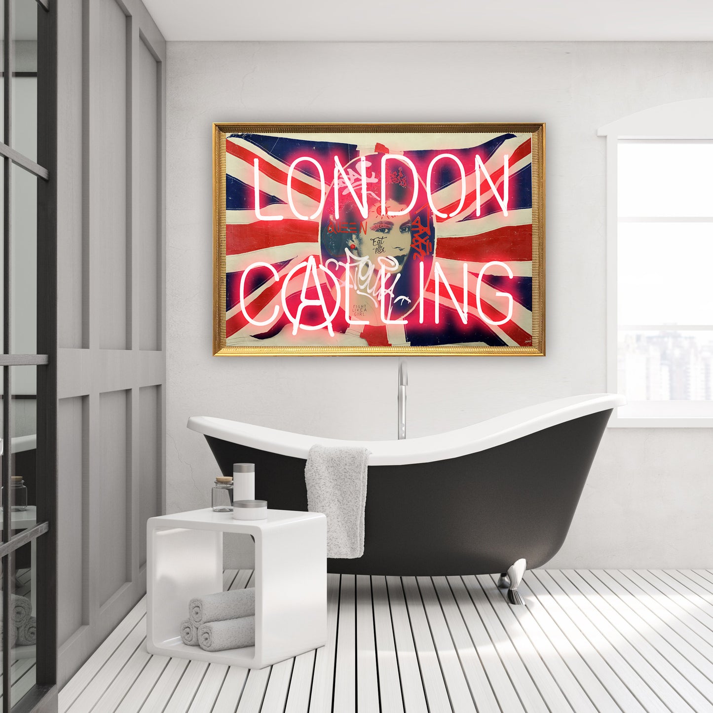 London Calling - Pop Art Canvas