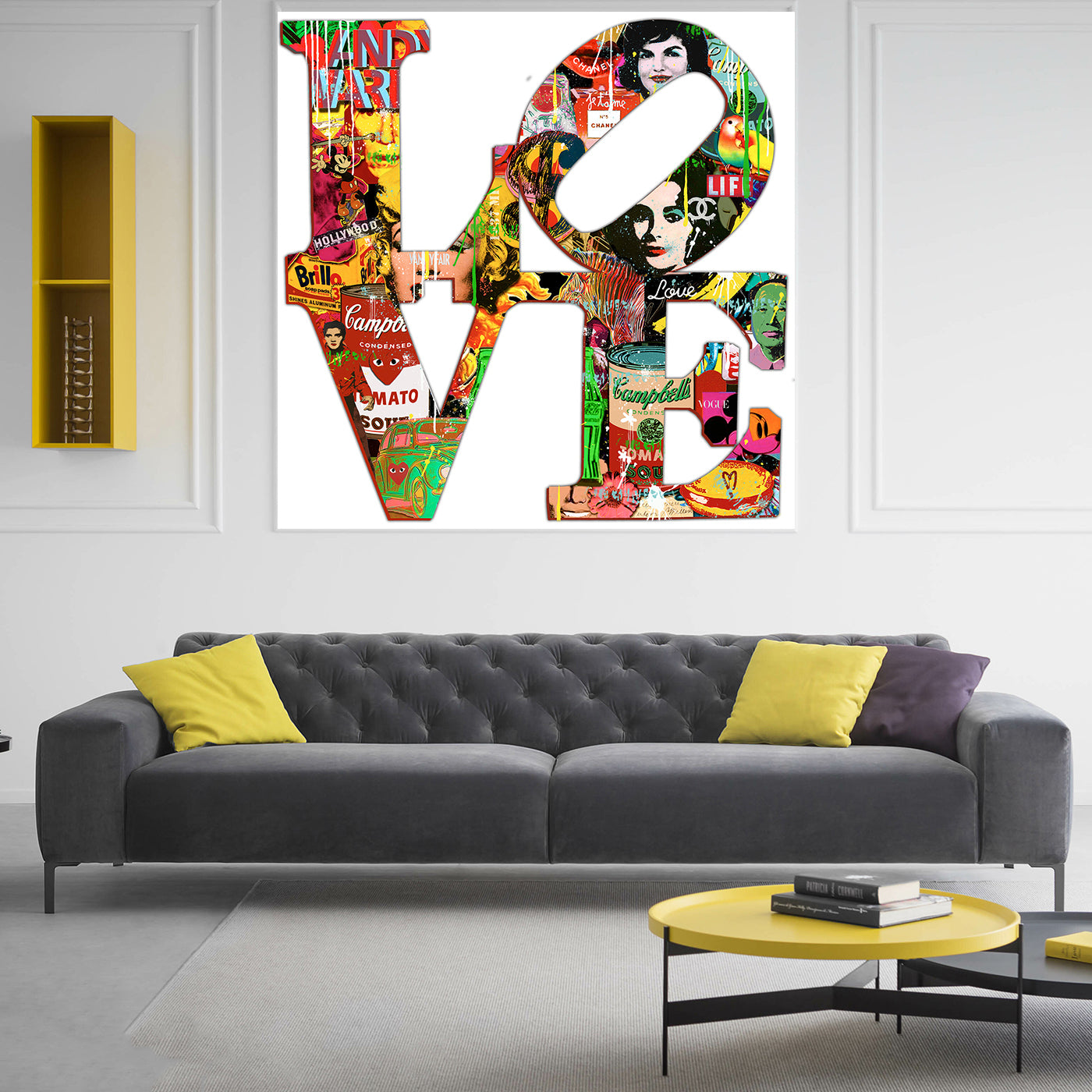 Love HAS NO Boundaries - Pop Art Canvas