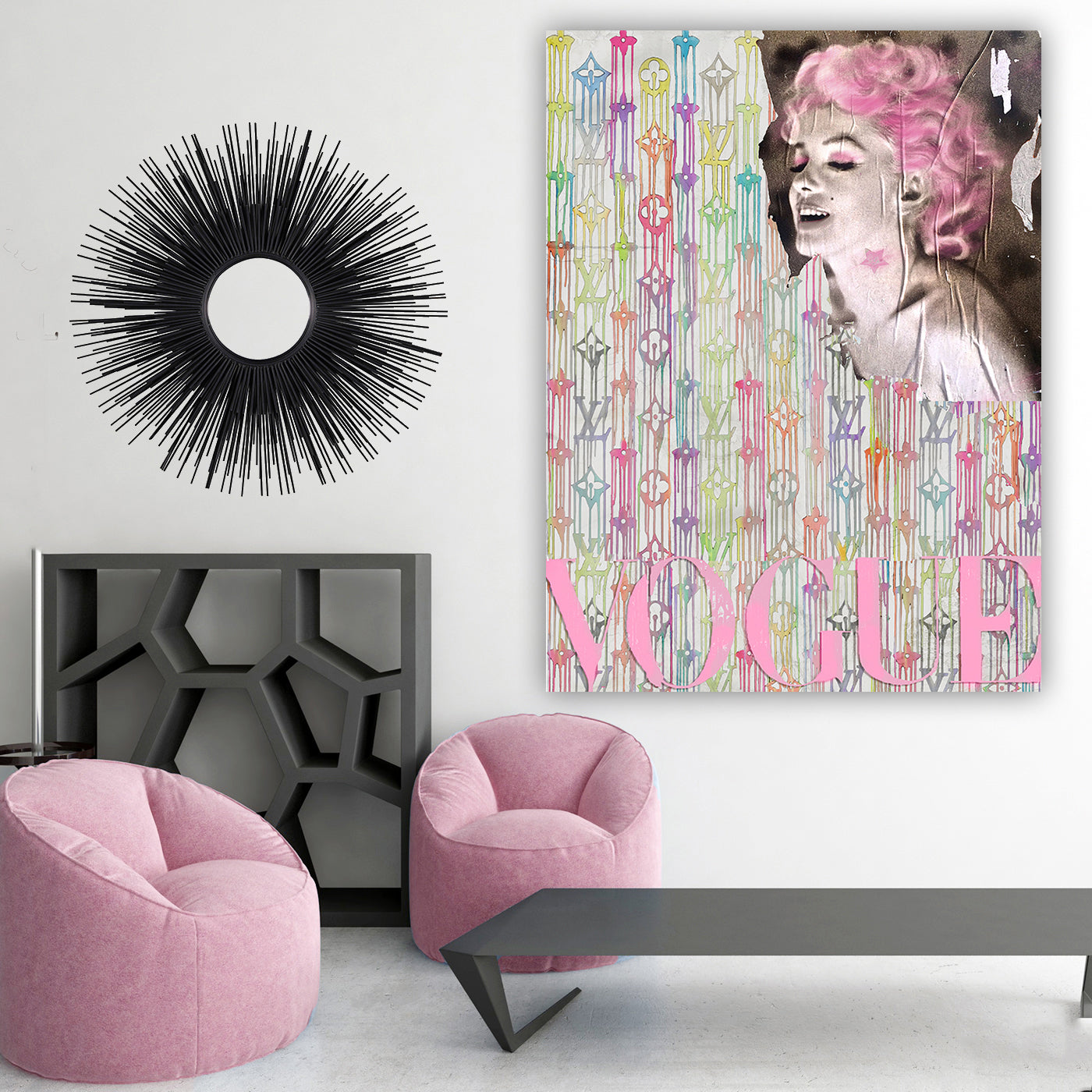 Pink Candy - MARILYN MONROE VOQUE MOCKUP 2
