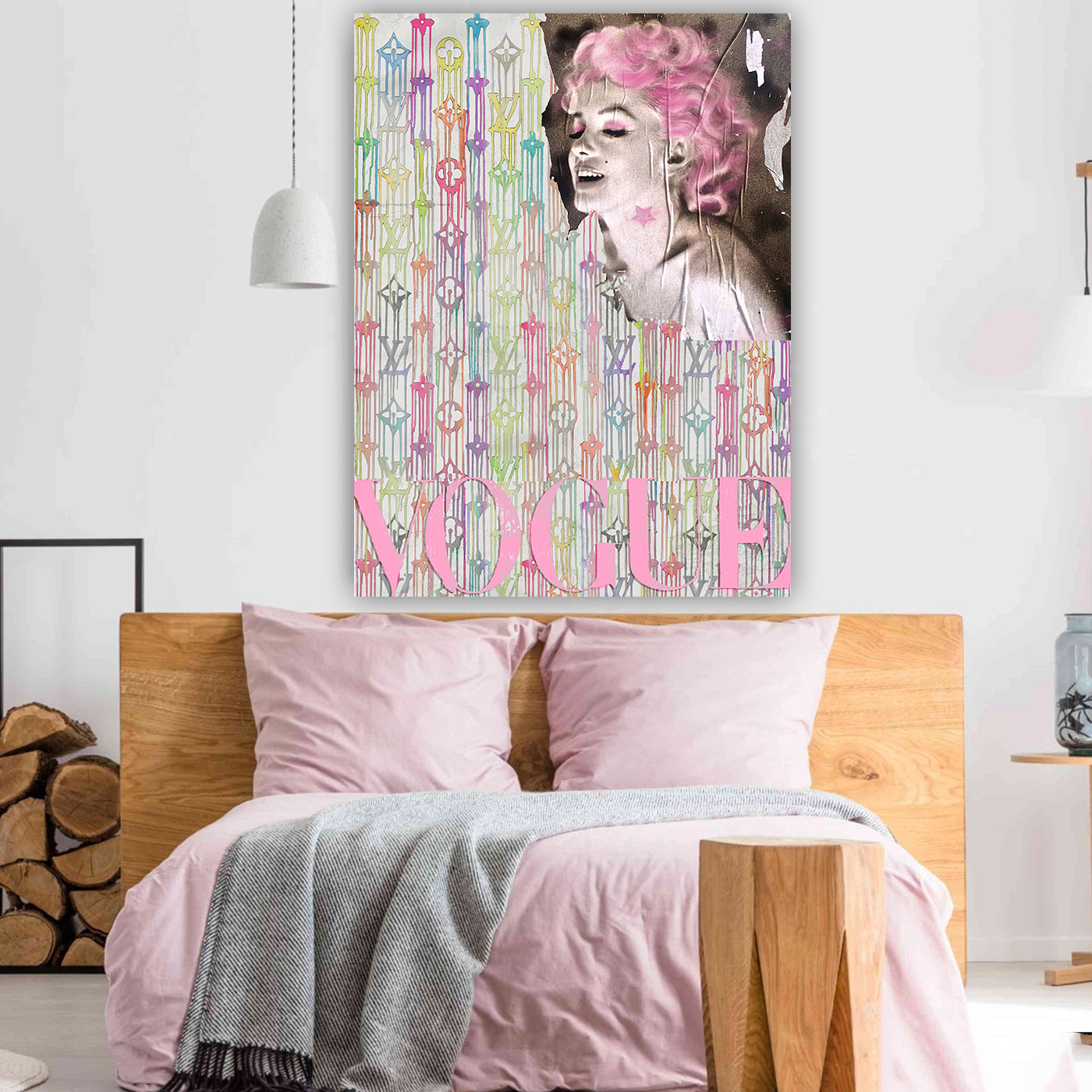 Pink Candy - MARILYN MONROE VOQUE MOCKUP 3