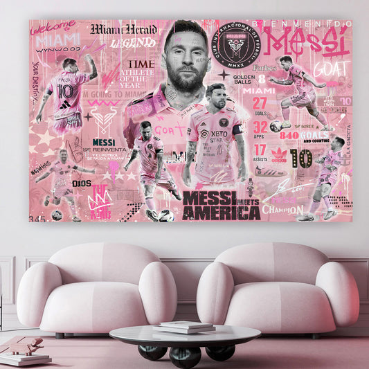 IM Going TO Miami - Athletes Canvas