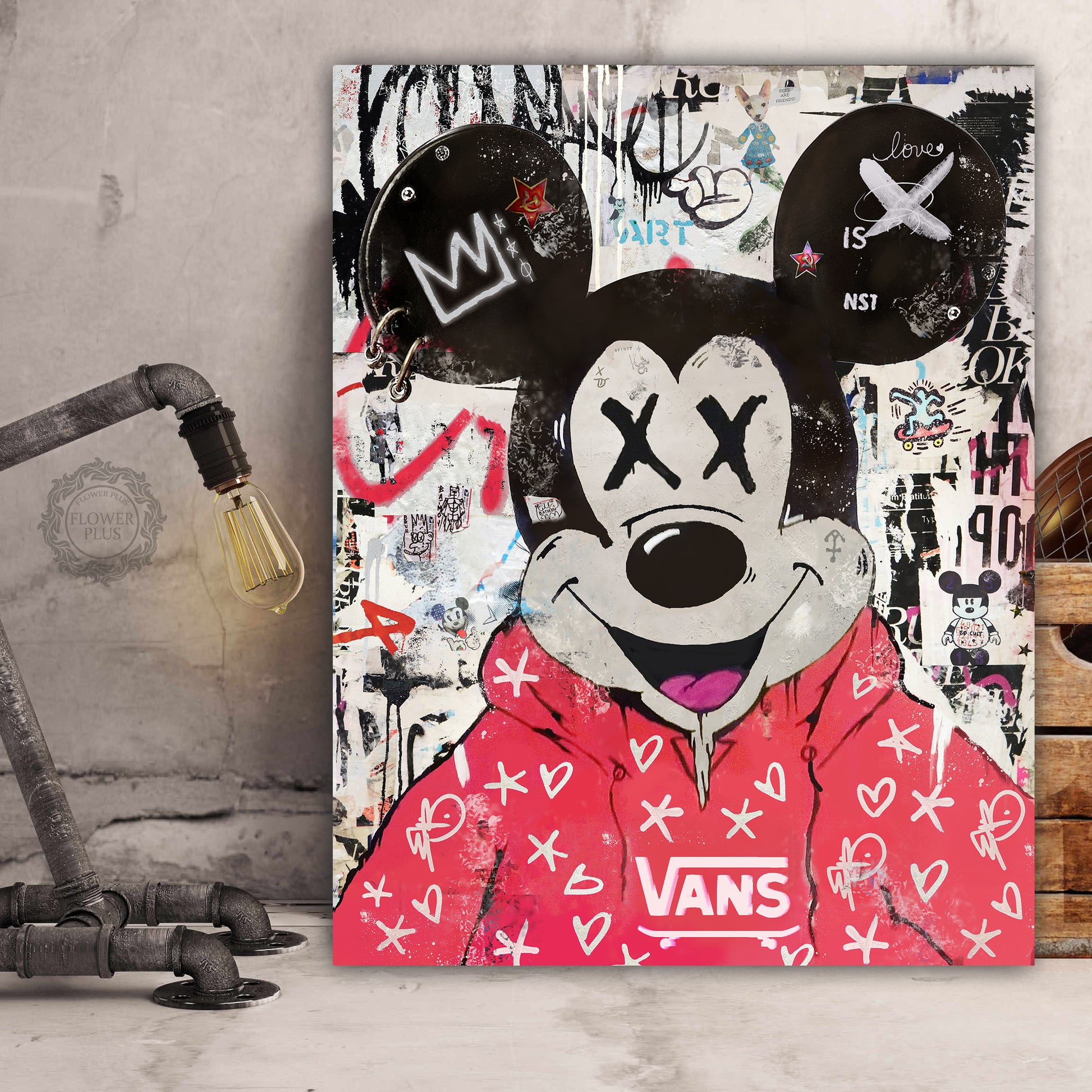 Street Mouse - MICKEY VANS STREET ART MOCKUP 2