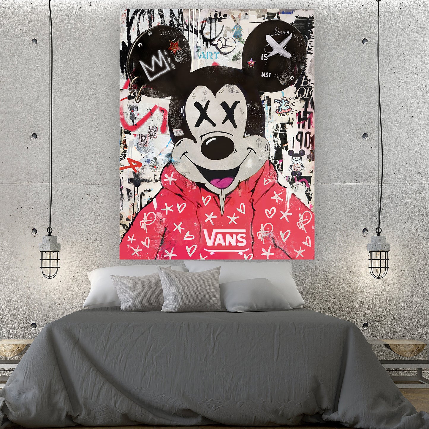 Street Mouse - MICKEY VANS STREET ART MOCKUP 3