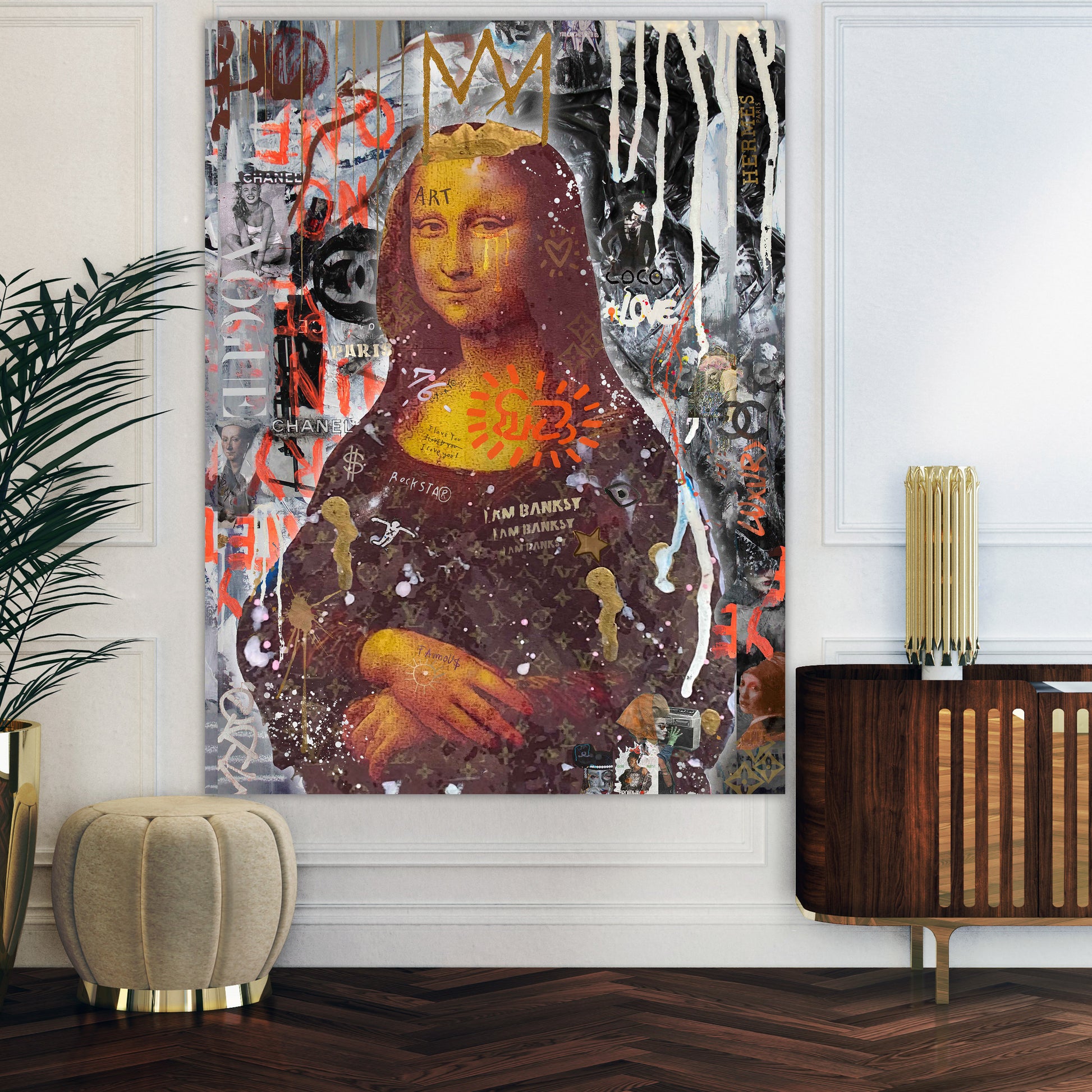 Mona'S Dream - Pop Art Canvas