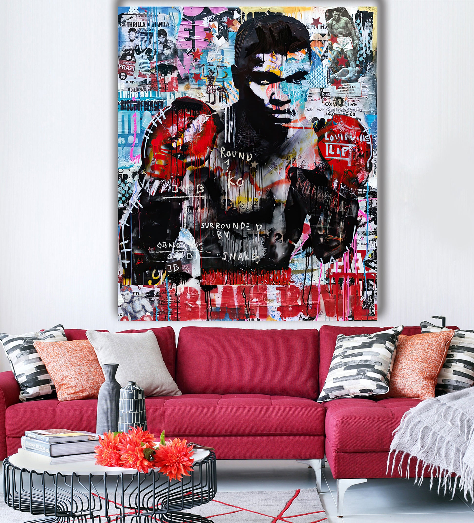 Sting Like A BEE - MUHAMAD ALI E  MOCKUP 3